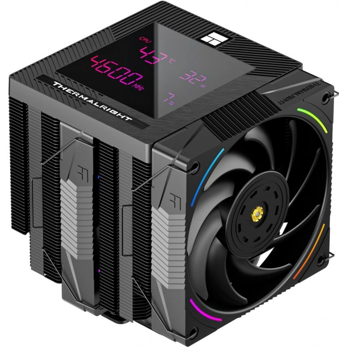 Кулер для процессора Thermalright Phantom Spirit 120 Digital EVO (черный). Фото1