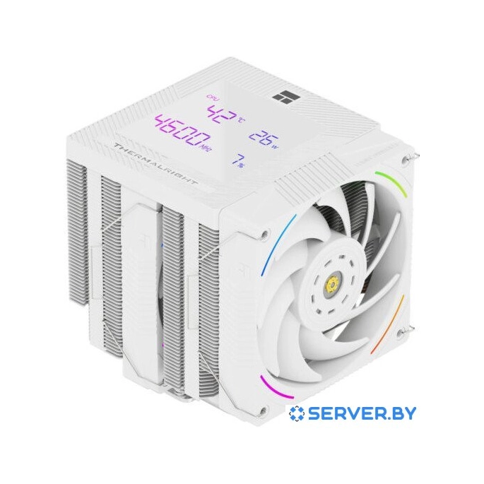 Кулер для процессора Thermalright Phantom Spirit 120 Digital SNOW (черный). Фото1