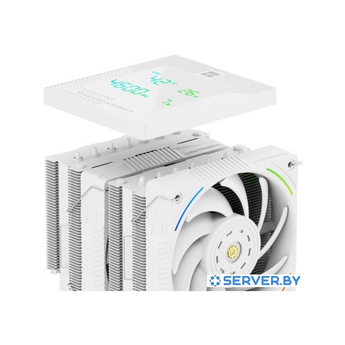 Кулер для процессора Thermalright Phantom Spirit 120 Digital SNOW (черный). Фото2