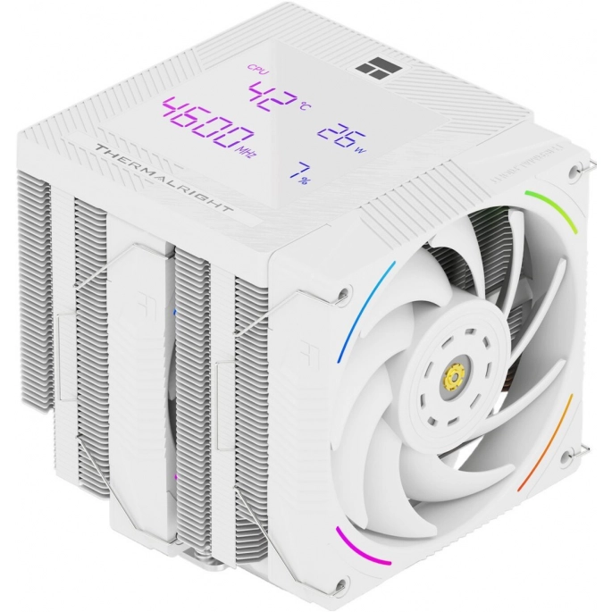 Кулер для процессора Thermalright Phantom Spirit 120 Digital SNOW (черный). Фото3