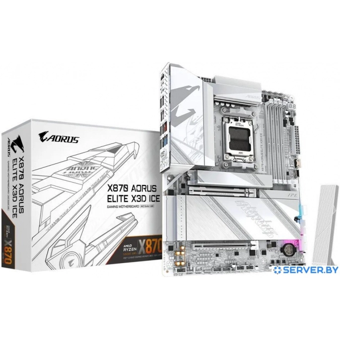 Материнская плата Gigabyte X870 Aorus Elite X3D Ice. Фото5