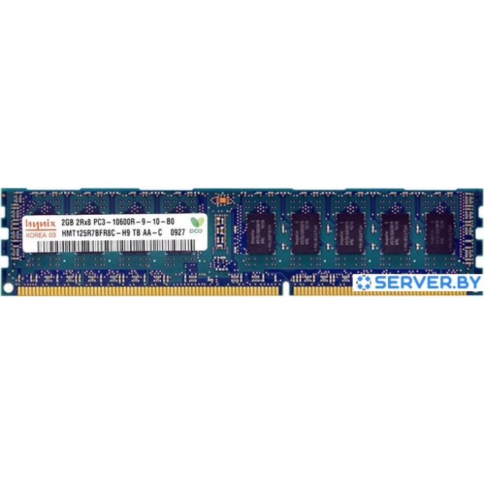 Оперативная память Hynix 2GB DDR3 Registered PC3-10600 HMT125R7BFR8C-H9. Фото1