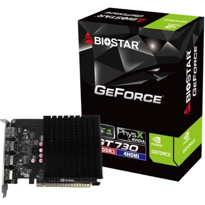 Видеокарта BIOSTAR GeForce GT 730 4GB DDR3 VN7313TG46. Фото2