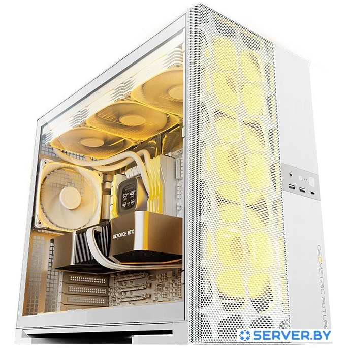 Корпус Geometric Future Model 5 Vent 5FAN (белый). Фото1