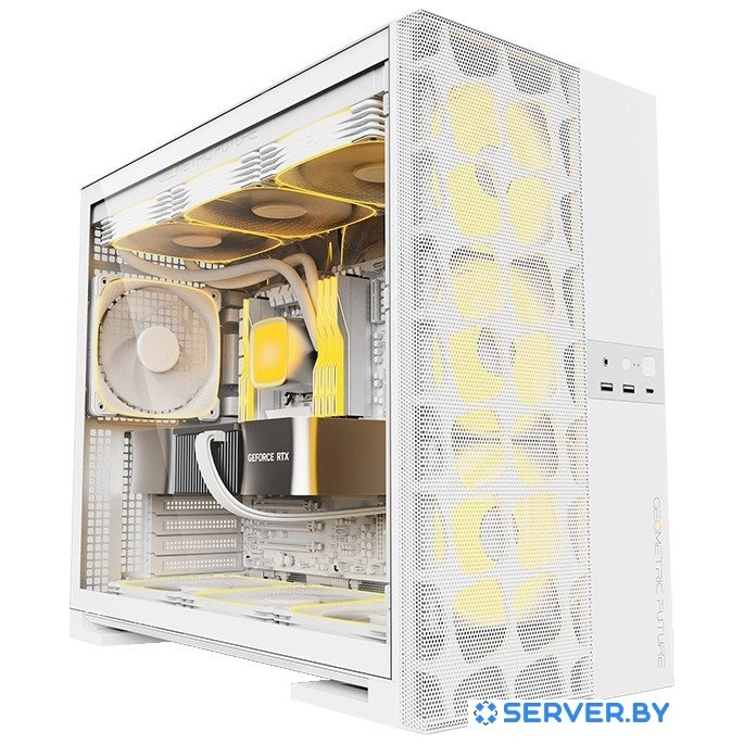 Корпус Geometric Future Model 5 Vent 5FAN (белый). Фото2