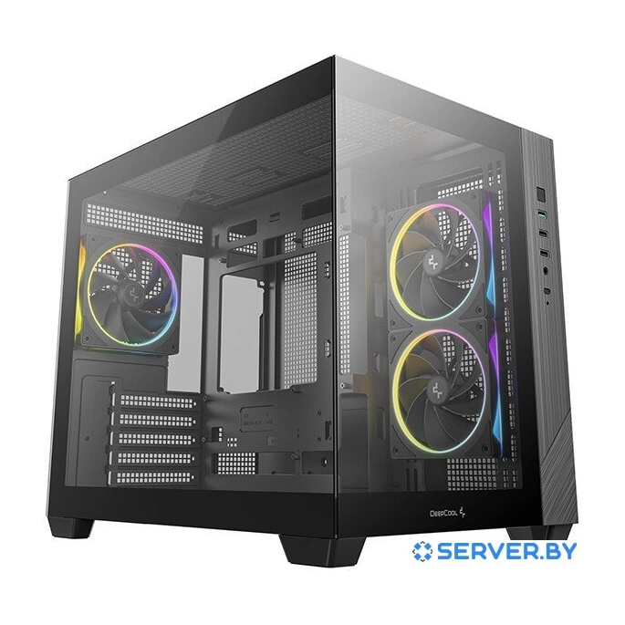 Корпус DeepCool CG330 3F R-CG330-BKNGM3-G. Фото1