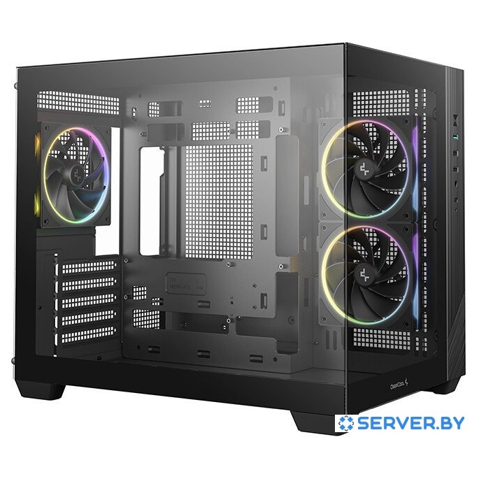 Корпус DeepCool CG330 3F R-CG330-BKNGM3-G. Фото2