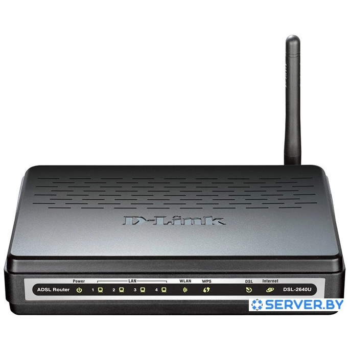 Беспроводной DSL-маршрутизатор D-Link DSL-2640U. Фото1