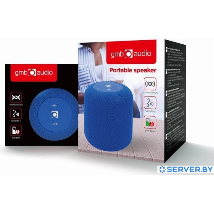Беспроводная колонка GMB Audio SPK-BT-15-B. Фото2