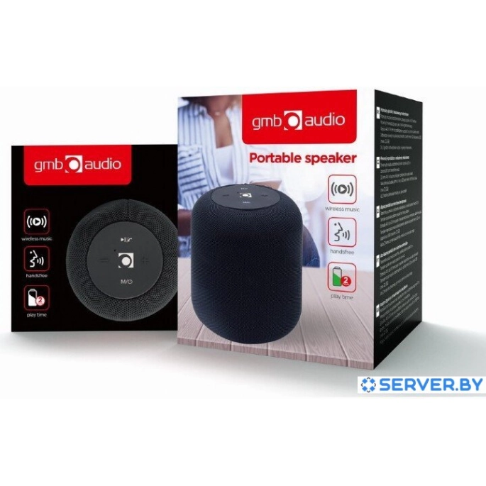 Беспроводная колонка GMB Audio SPK-BT-15-BK. Фото4