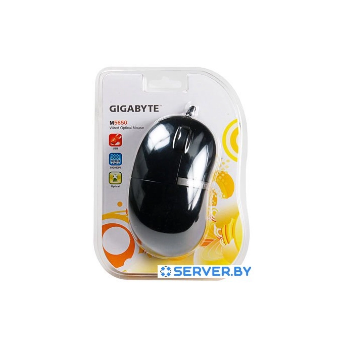 Мышь Gigabyte GM-M5650 Black. Фото3