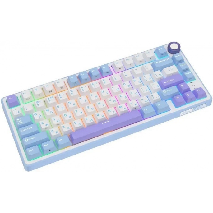 Клавиатура Royal Kludge R75 RGB Taro Milk (RK Silver). Фото3