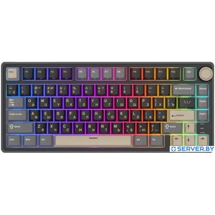 Клавиатура Royal Kludge R75 RGB Phantom (RK Silver). Фото1