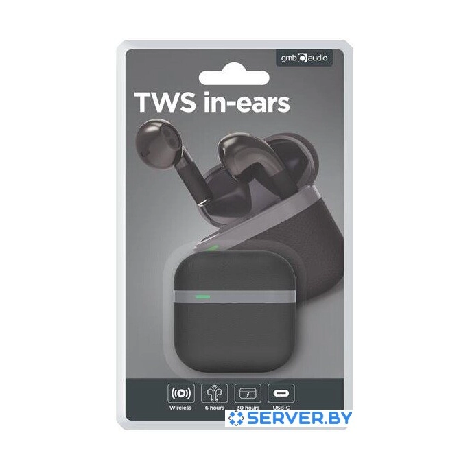 Наушники GMB Audio TWS-02-BK. Фото5