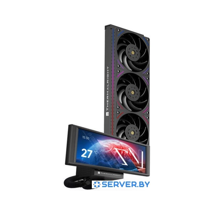 Система жидкостного охлаждения для процессора Thermalright Trofeo Vision 360 ARGB (черный). Фото1