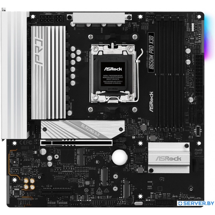 Материнская плата ASRock B650M Pro X3D. Фото2