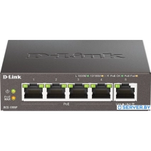 Неуправляемый коммутатор D-Link DGS-1005P/B3A