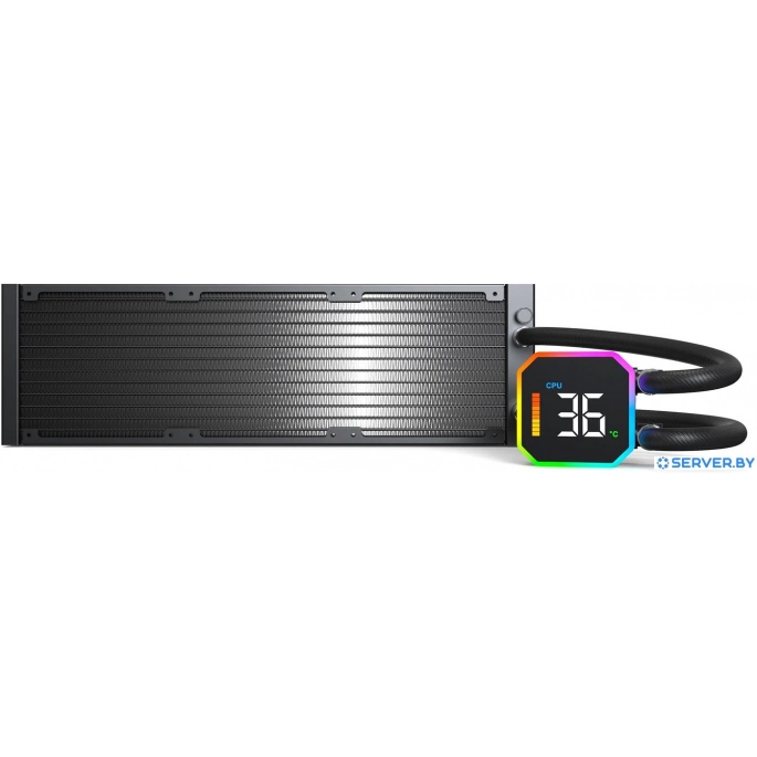 Система жидкостного охлаждения для процессора Montech HyperFlow Digital 360 (черный). Фото5