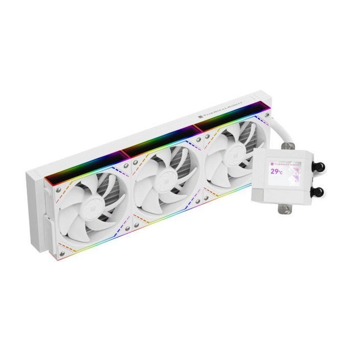 Система жидкостного охлаждения для процессора Thermalright Core Matrix 360 Vision ARGB (белый). Фото1