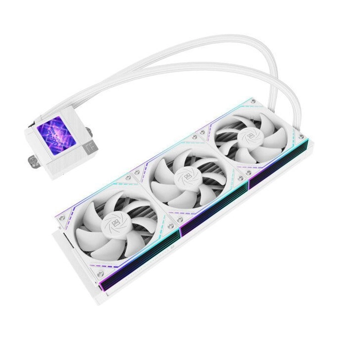 Система жидкостного охлаждения для процессора Thermalright Core Matrix 360 Vision ARGB (белый). Фото4