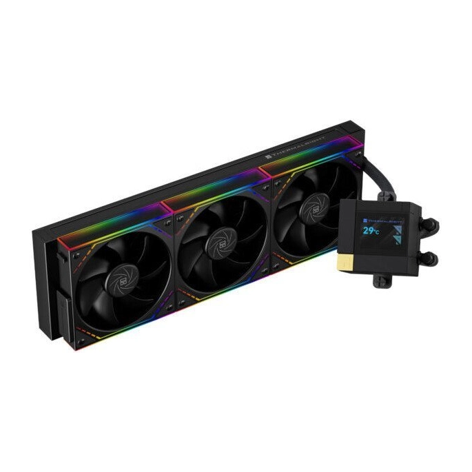 Система жидкостного охлаждения для процессора Thermalright Core Matrix 360 Vision ARGB (черный). Фото1