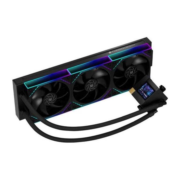 Система жидкостного охлаждения для процессора Thermalright Core Matrix 360 Vision ARGB (черный). Фото3