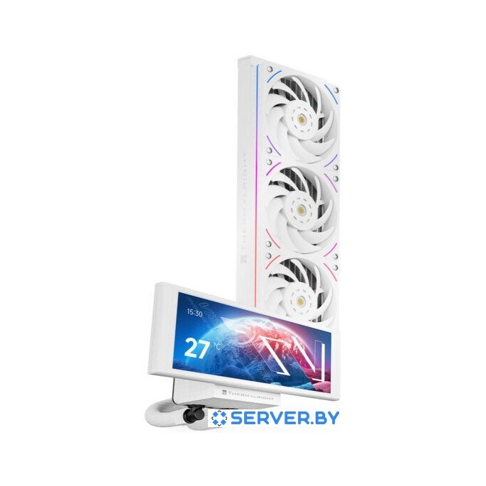 Система жидкостного охлаждения для процессора Thermalright Trofeo Vision 360 ARGB (белый). Фото1
