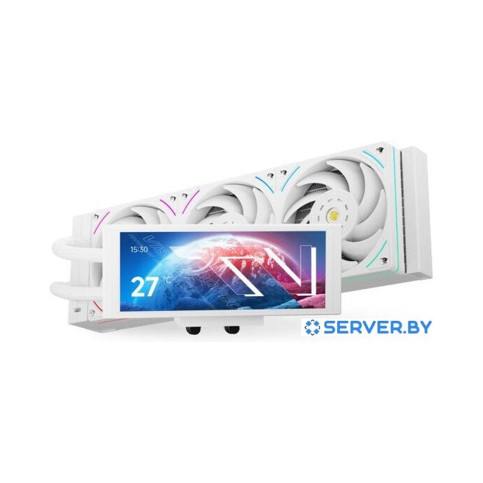 Система жидкостного охлаждения для процессора Thermalright Trofeo Vision 360 ARGB (белый). Фото3