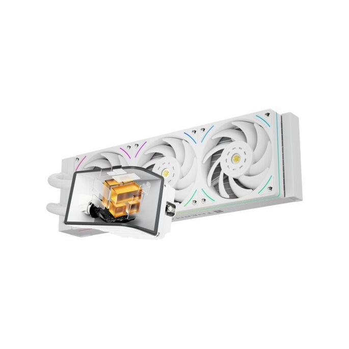 Система жидкостного охлаждения для процессора Thermalright Wonder Vision 360 UB ARGB (белый). Фото1