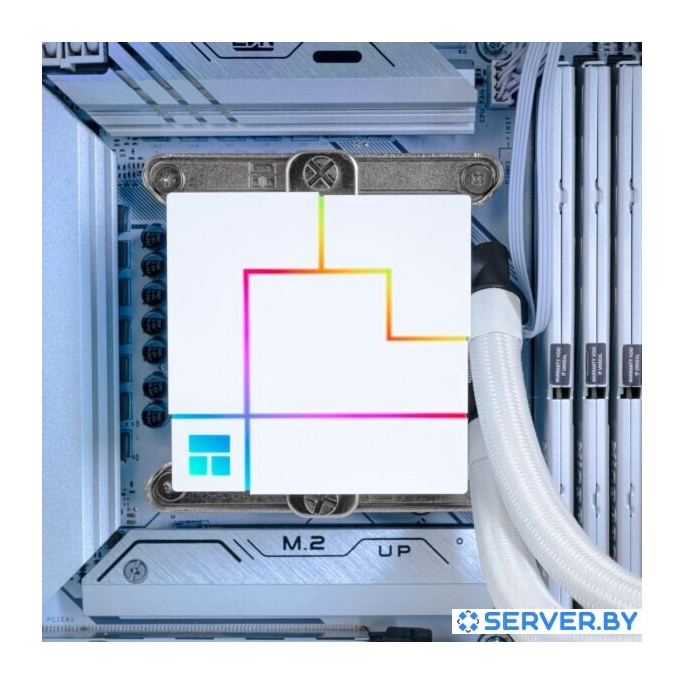 Система жидкостного охлаждения для процессора Thermalright Core Matrix 360 ARGB V2 (белый). Фото5