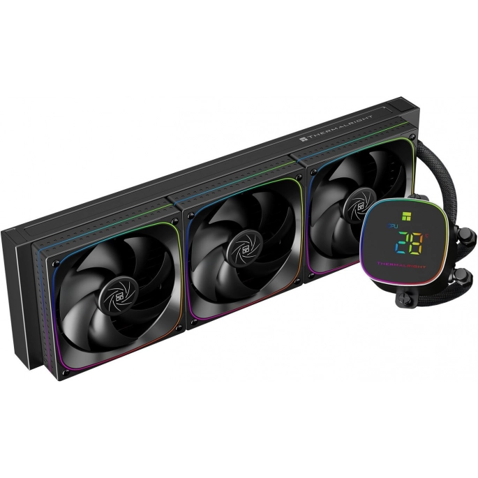 Система жидкостного охлаждения для процессора Thermalright Frozen Horizon 360 Digital ARGB (черный). Фото1