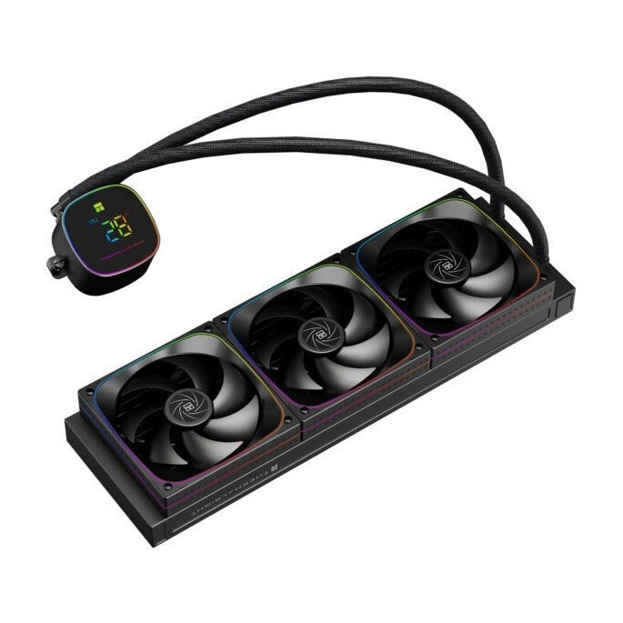 Система жидкостного охлаждения для процессора Thermalright Frozen Horizon 360 Digital ARGB (черный). Фото3