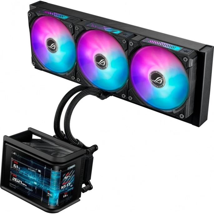 Система жидкостного охлаждения для процессора ASUS ROG Ryuo IV SLC 360 ARGB. Фото4