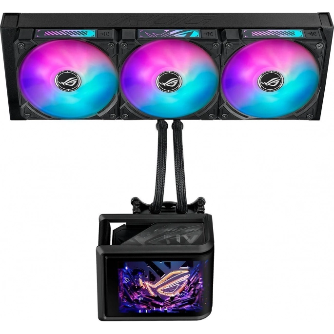 Система жидкостного охлаждения для процессора ASUS ROG Ryuo IV SLC 360 ARGB. Фото6