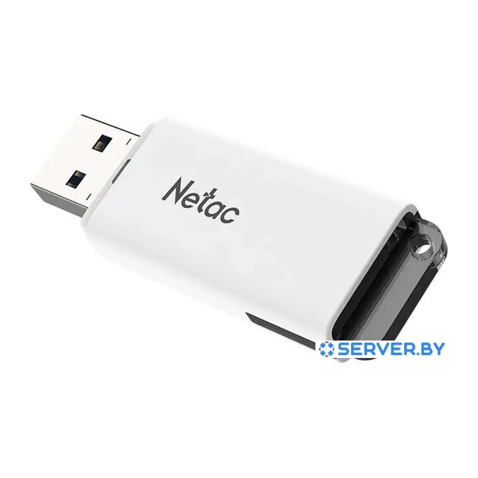 USB Flash Netac U185 USB3.2 32GB NT03U185N-032G-32WH (белый). Фото2