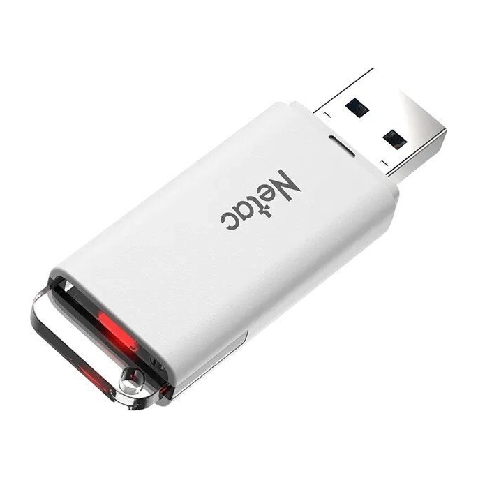 USB Flash Netac U185 USB3.2 32GB NT03U185N-032G-32WH (белый). Фото3