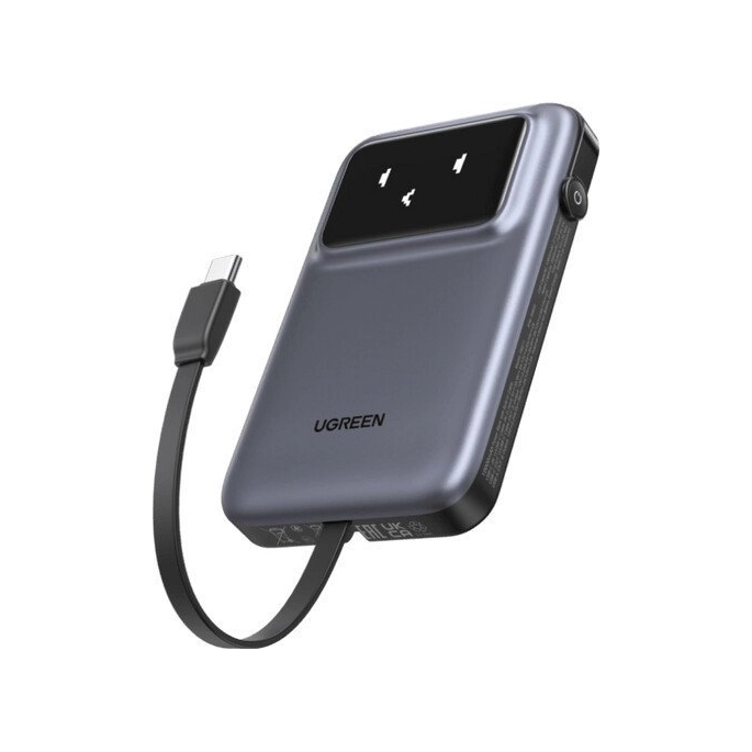 Внешний аккумулятор Ugreen PB511 10000mAh (серый). Фото1