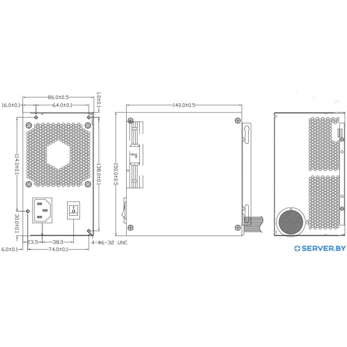 Блок питания FSP FSP700-80PSA(SK). Фото3