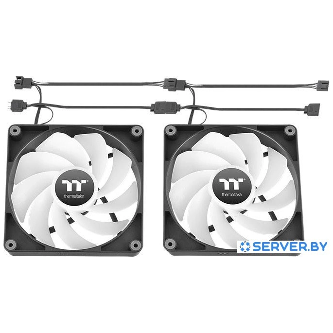 Набор вентиляторов Thermaltake CT120 Sync Reverse ARGB 2-Fan Pack CL-F173-PL12SW-A. Фото4