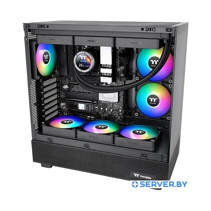Набор вентиляторов Thermaltake CT120 Sync Reverse ARGB 2-Fan Pack CL-F173-PL12SW-A. Фото5