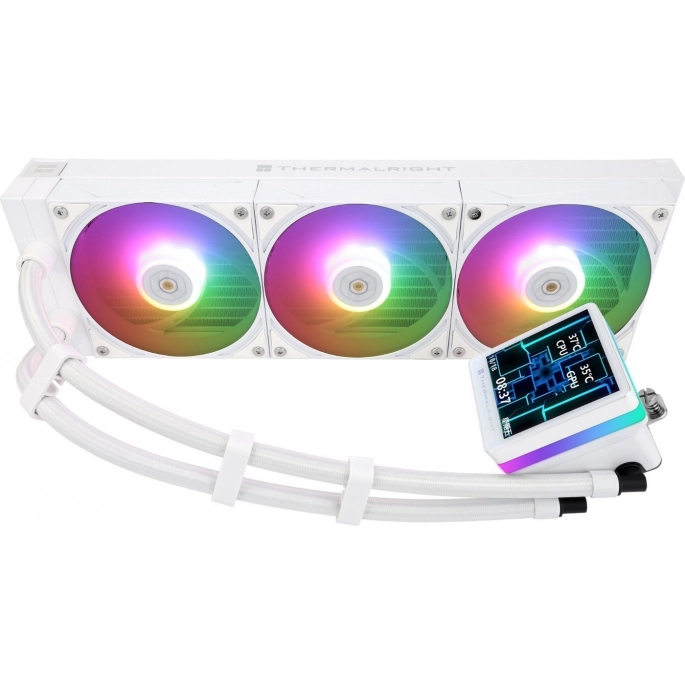 Система жидкостного охлаждения для процессора Thermalright Grand Vision 360 ARGB (белый). Фото6