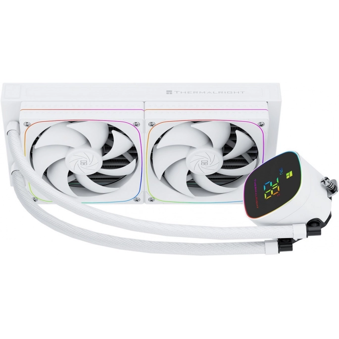 Система жидкостного охлаждения для процессора Thermalright Frozen Horizon 240 Digital ARGB (белый). Фото4
