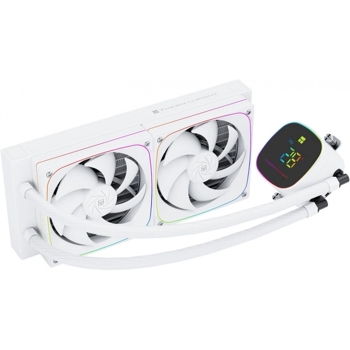 Система жидкостного охлаждения для процессора Thermalright Frozen Horizon 240 Digital ARGB (белый). Фото6