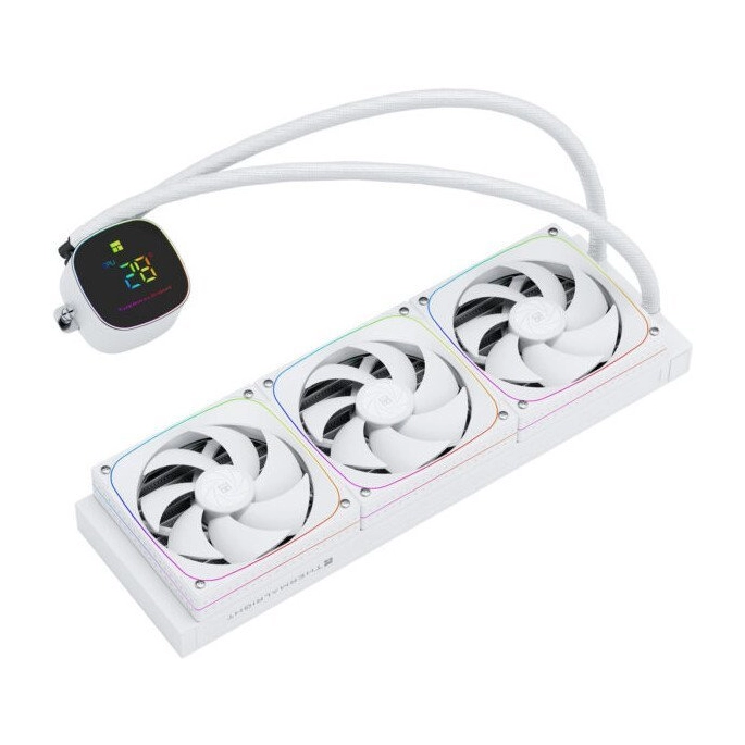 Система жидкостного охлаждения для процессора Thermalright Frozen Horizon 360 Digital ARGB (белый). Фото3