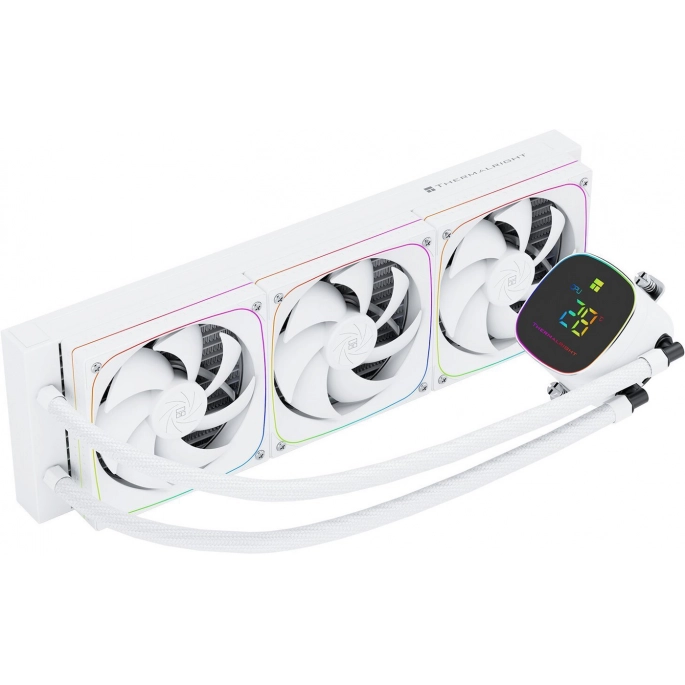 Система жидкостного охлаждения для процессора Thermalright Frozen Horizon 360 Digital ARGB (белый). Фото4