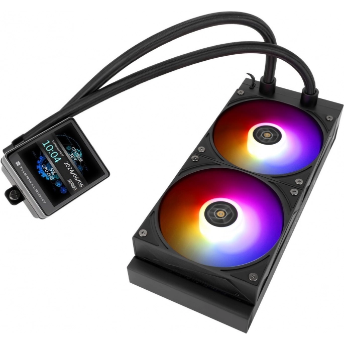 Система жидкостного охлаждения для процессора Thermalright Grand Vision 240 ARGB (черный). Фото4