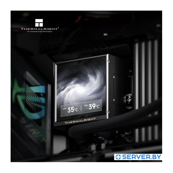 Система жидкостного охлаждения для процессора Thermalright Peerless Vision 360 UB ARGB (черный). Фото4