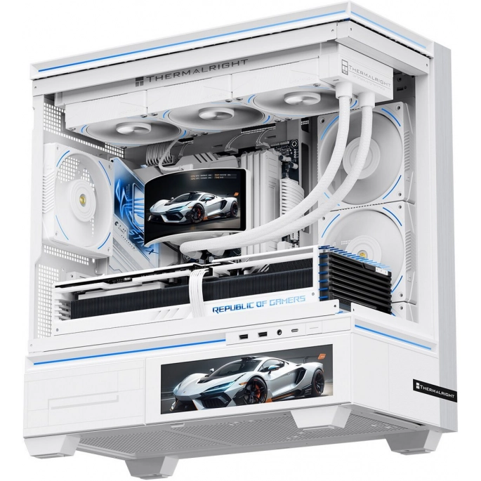 Система жидкостного охлаждения для процессора Thermalright Rainbow Vision 360 Turbo ARGB (белый). Фото2