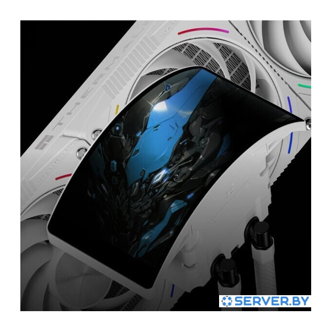 Система жидкостного охлаждения для процессора Thermalright Rainbow Vision 360 Turbo ARGB (белый). Фото3