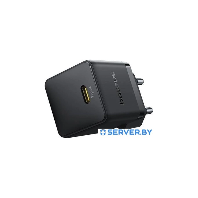 Сетевое зарядное Baseus Palm Fast Charger 1C 30W EU P10111605113-00 (черный). Фото3